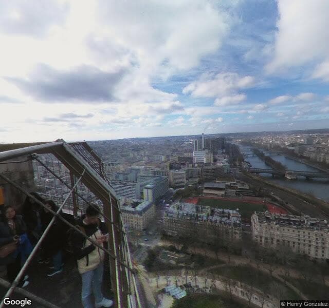 Near the Eiffel Tower, Paris - View 2